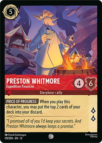 Preston Whitmore - Expedition Financier (Wilds Unknown)(12-110/204)(C)