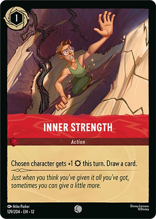 Inner Strength  [Cold Foil] (Wilds Unknown)(12-129/204)(C)