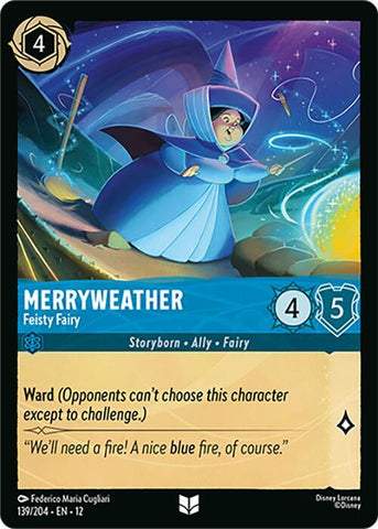 Merryweather - Feisty Fairy (Wilds Unknown)(12-139/204)(UN)