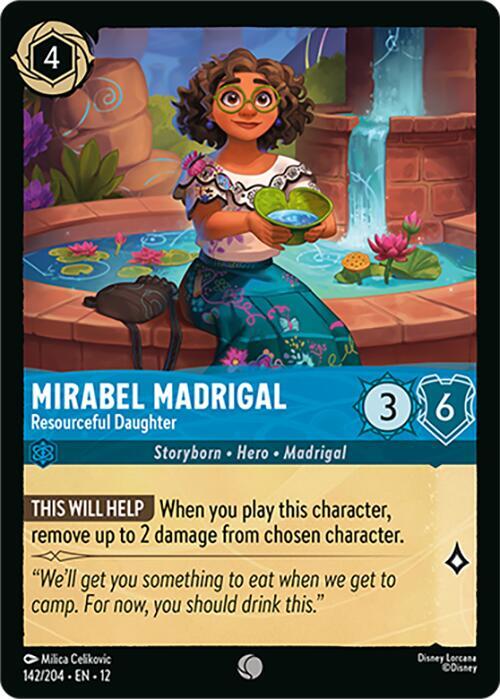 Mirabel Madrigal - Resourceful Daughter  [Cold Foil] (Wilds Unknown)(12-142/204)(C)