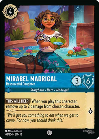 Mirabel Madrigal - Resourceful Daughter  [Cold Foil] (Wilds Unknown)(12-142/204)(C)
