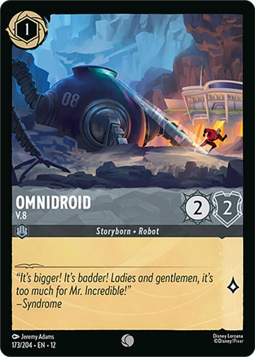 Omnidroid - V.8  [Cold Foil] (Wilds Unknown)(12-173/204)(C)
