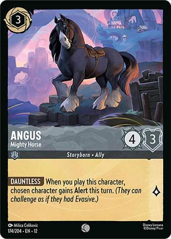 Angus - Mighty Horse (Wilds Unknown)(12-174/204)(C)