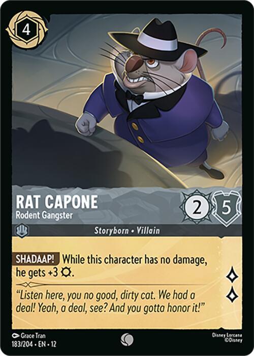 Rat Capone - Rodent Gangster (Wilds Unknown)(12-183/204)(C)
