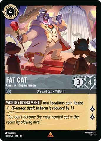 Fat Cat - Criminal Businessman (Wilds Unknown)(12-187/204)(R)