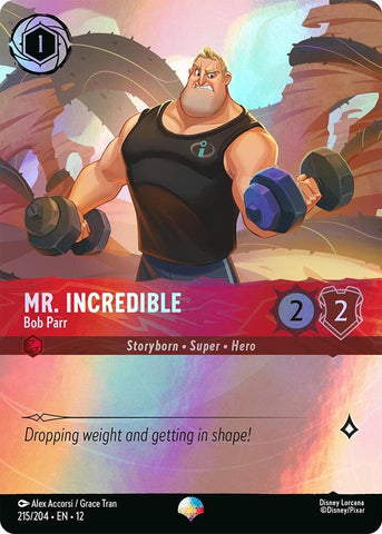 Mr. Incredible - Bob Parr (Epic)  [Holofoil] (Wilds Unknown)(12-215/204)(EP)