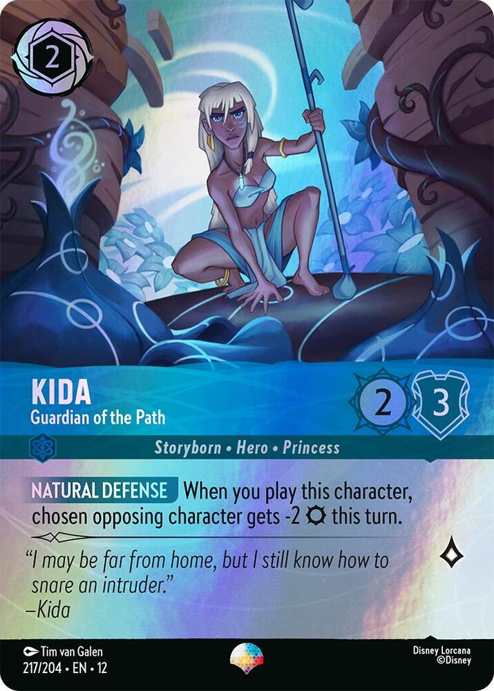 Kida - Guardian of the Path (Epic)  [Holofoil] (Wilds Unknown)(12-217/204)(EP)