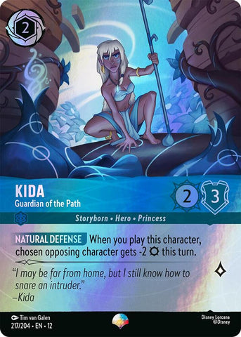 Kida - Guardian of the Path (Epic)  [Holofoil] (Wilds Unknown)(12-217/204)(EP)