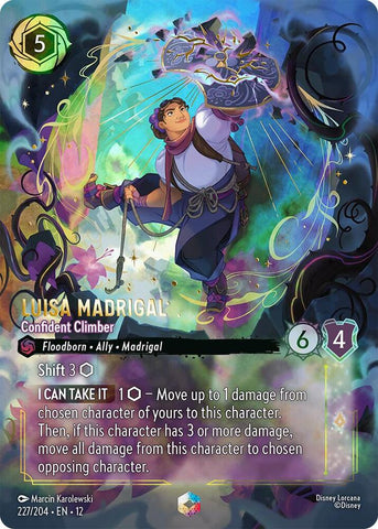 Luisa Madrigal - Confident Climber (Enchanted)  [Holofoil] (Wilds Unknown)(12-227/204)(EN)
