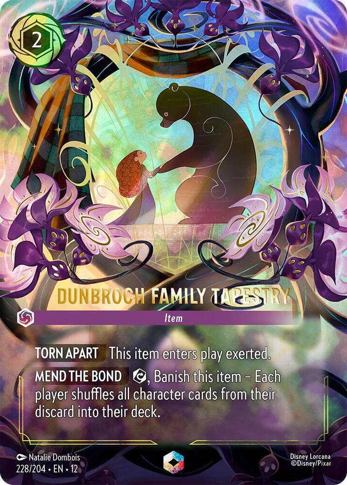 DunBroch Family Tapestry (Enchanted)  [Holofoil] (Wilds Unknown)(12-228/204)(EN)