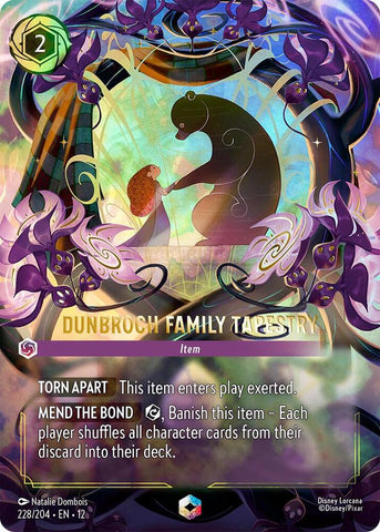 DunBroch Family Tapestry (Enchanted)  [Holofoil] (Wilds Unknown)(12-228/204)(EN)