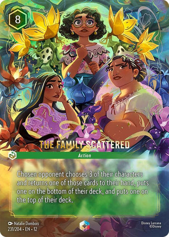 The Family Scattered (Enchanted)  [Holofoil] (Wilds Unknown)(12-231/204)(EN)