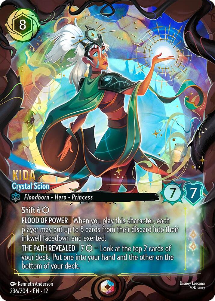 Kida - Crystal Scion (Enchanted)  [Holofoil] (Wilds Unknown)(12-236/204)(EN)