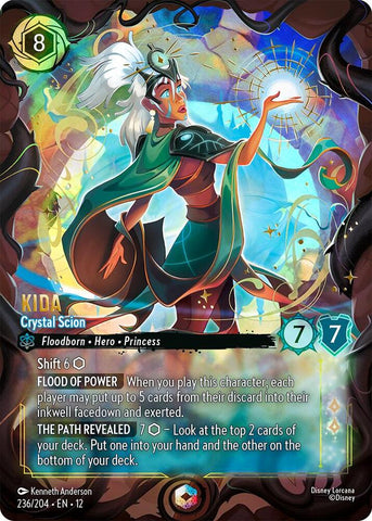 Kida - Crystal Scion (Enchanted)  [Holofoil] (Wilds Unknown)(12-236/204)(EN)