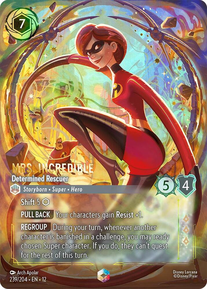 Mrs. Incredible - Determined Rescuer (Enchanted) (Wilds Unknown)(12-239/204)(EN)