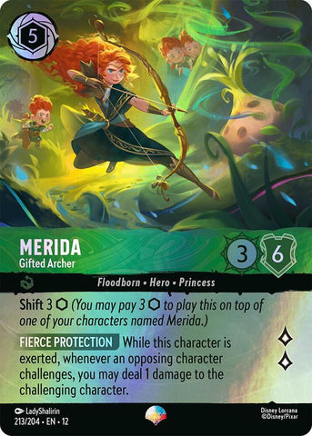 Merida - Gifted Archer (Epic)  [Holofoil] (Wilds Unknown)(12-213/204)(EP)