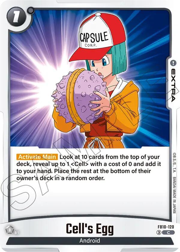Cell's Egg (FB10-120)(C)