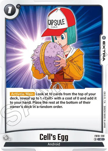Cell's Egg (FB10-120)(C)