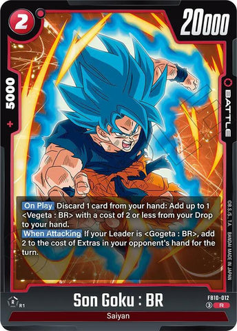 Son Goku : BR [Foil] (FB10-012)(R)