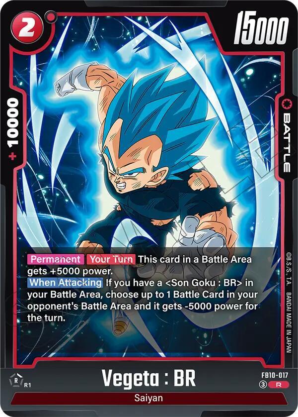Vegeta : BR [Foil] (FB10-017)(R)
