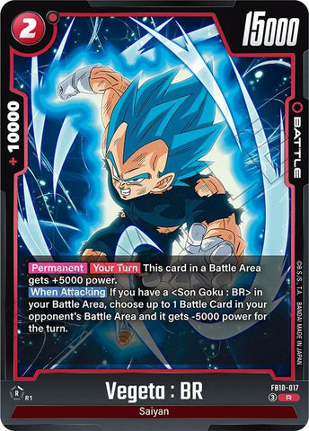 Vegeta : BR [Foil] (FB10-017)(R)