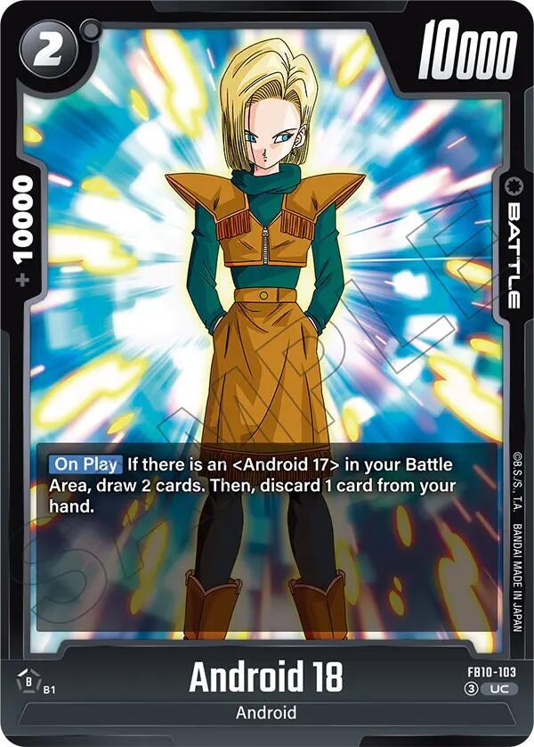 Android 18 [103] (FB10-103)(UC)