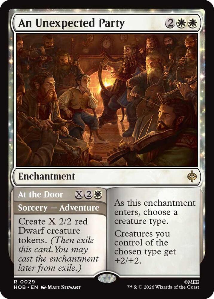 An Unexpected Party [Foil] (The Hobbit)(HOB-29)(R)