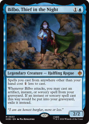 Bilbo, Thief in the Night [Foil] (The Hobbit)(HOB-33)(M)
