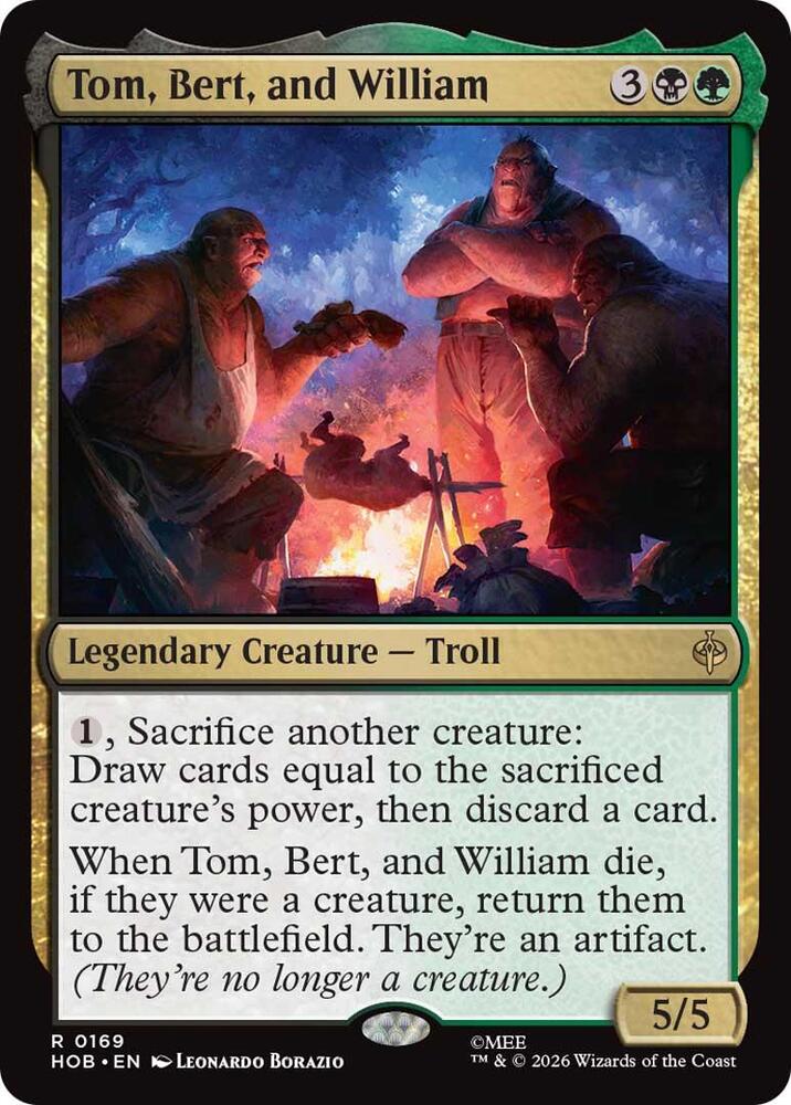 Tom, Bert, and William (The Hobbit)(HOB-169)(R)