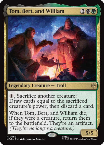 Tom, Bert, and William [Foil] (The Hobbit)(HOB-169)(R)