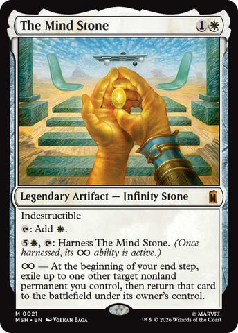 The Mind Stone (Marvel Super Heroes)(MSH)(21)(M)