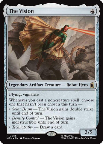 The Vision (Foil) (Marvel Super Heroes)(MSH)(255)(R)