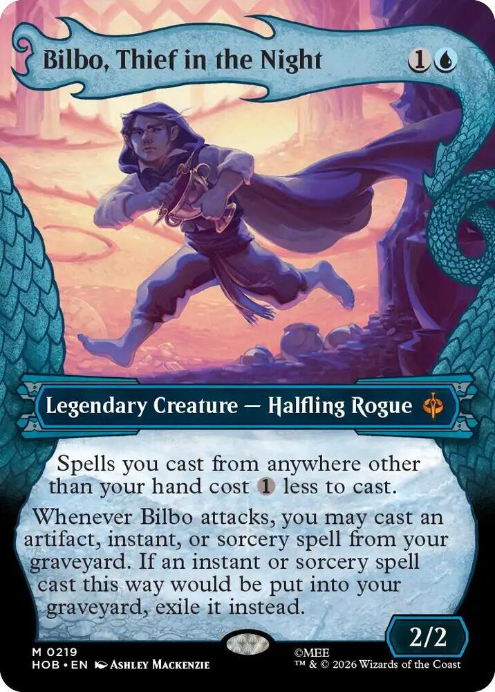 Bilbo, Thief in the Night [Showcase] [Foil] (The Hobbit)(HOB-219)(M)