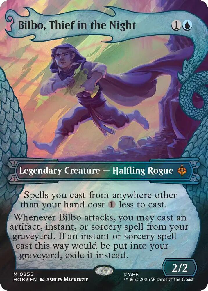 Bilbo, Thief in the Night [Showcase] [Surge] [Foil] (The Hobbit)(HOB-255)(M)