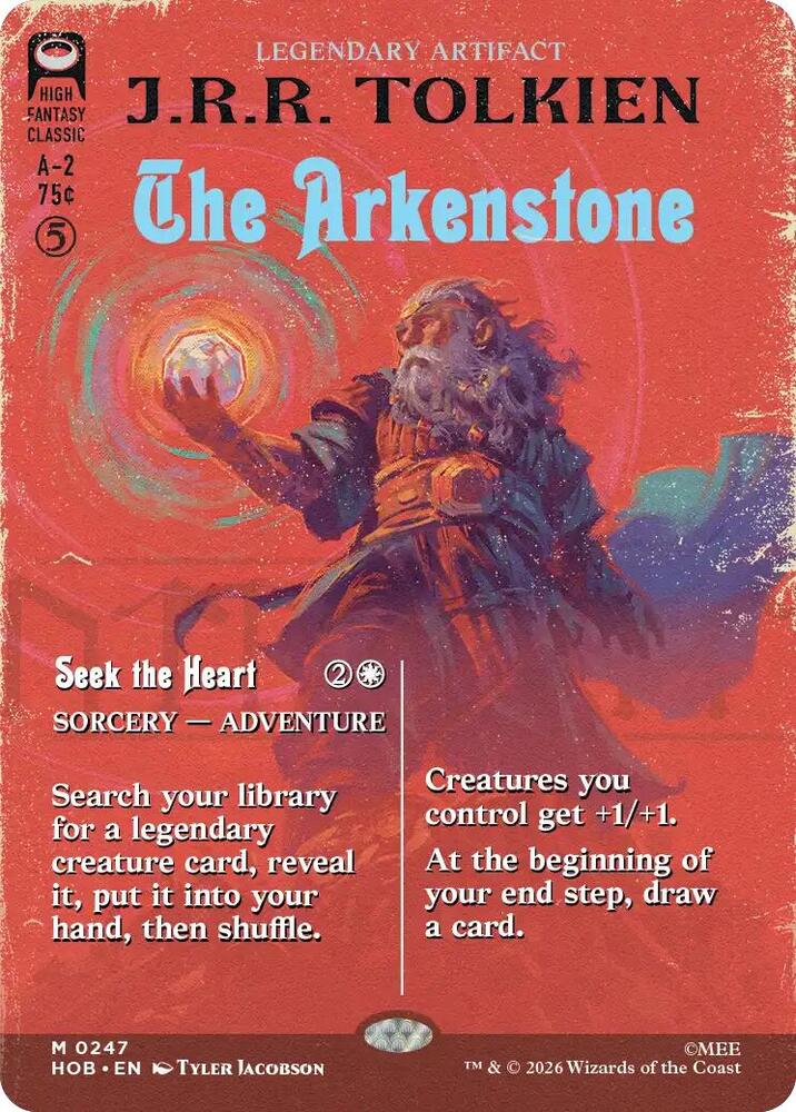 The Arkenstone [Borderless] [Foil] (The Hobbit)(HOB-247)(M)