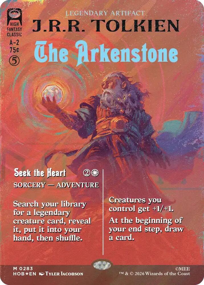 The Arkenstone [Borderless] [Surge] [Foil] (The Hobbit)(HOB-283)(M)