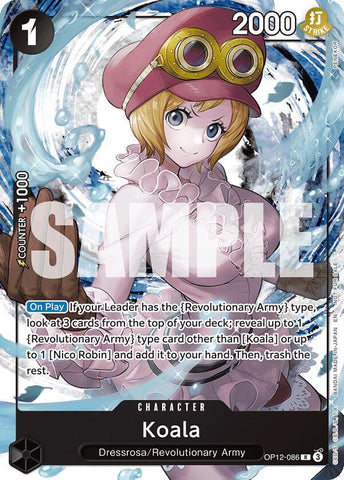 Koala [Welcome Pack 2026 Vol.1] (One Piece Promotion Cards)(OP12-086)(R)
