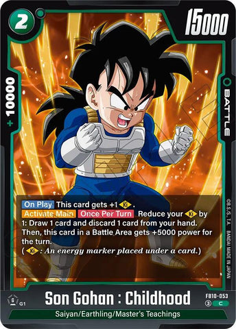 Son Gohan : Childhood [053] (FB10-053)(C)