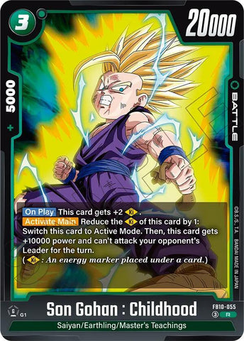 Son Gohan : Childhood [055] [Foil] (FB10-055)(R)