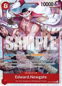 Edward.Newgate - Foil (The Time of Battle)(OP16-003)(SR)