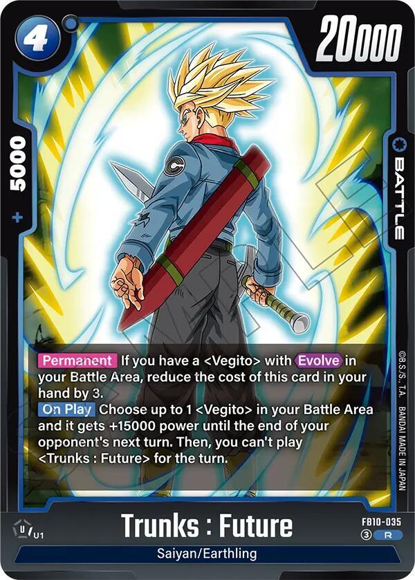 Trunks : Future [035] [Foil] (FB10-035)(R)