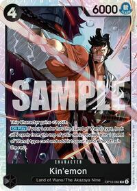 Kin'emon - Foil (The Time of Battle)(OP16-082)(SR)