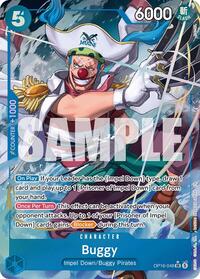 Buggy (048) - Alternate Art - Foil (The Time of Battle)(OP16-048)(SR)