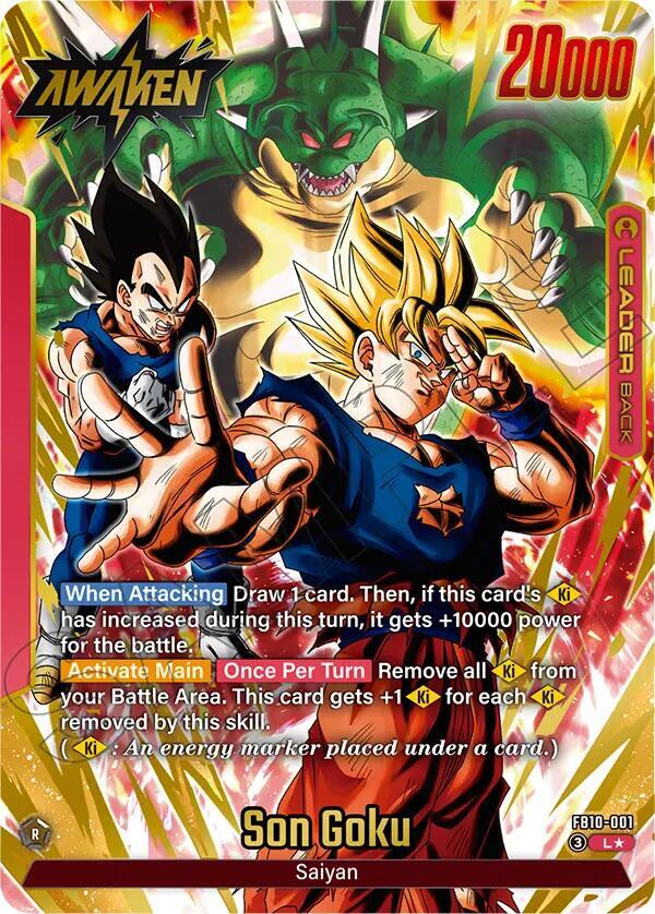 Son Goku [001] [Alternate Art] [Foil] (FB10-001)(L)
