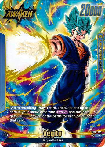 Son Goku/Vegeta // Vegito [Alternate Art] [Foil] (FB10-025)(L)