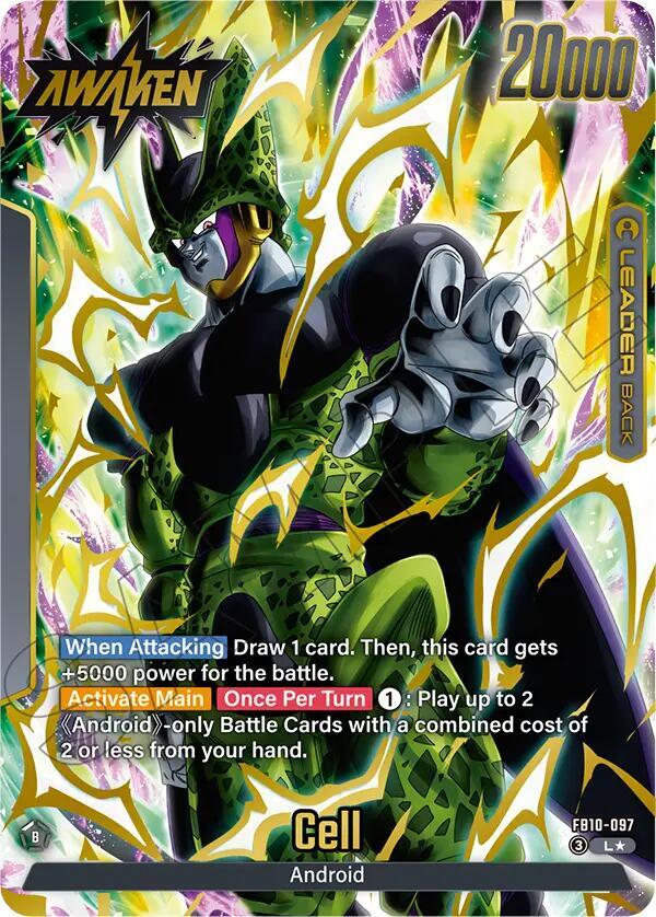 Cell [097] [Alternate Art] [Foil] (FB10-097)(L)