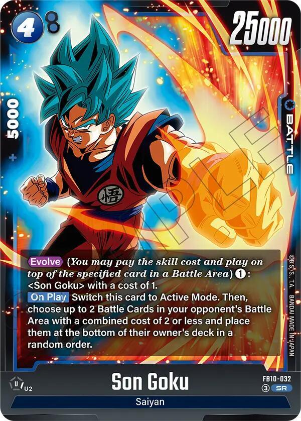 Son Goku [032] [Foil] (FB10-032)(SR)