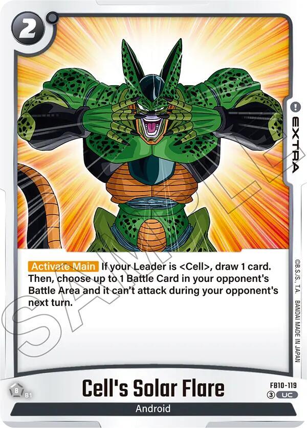 Cell's Solar Flare (FB10-119)(UC)