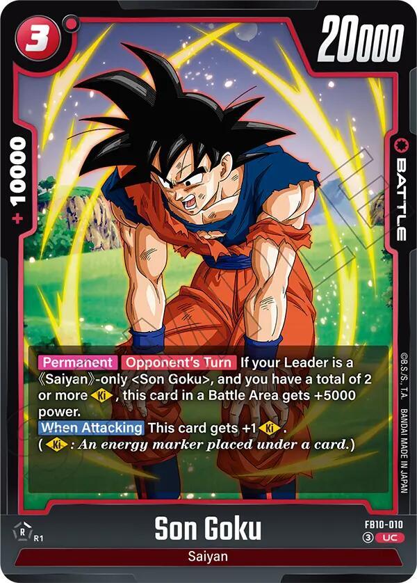 Son Goku [010] (FB10-010)(UC)