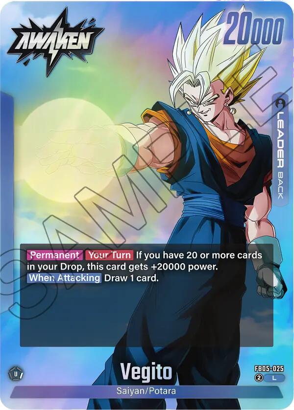 Vegito [025] [Foil] (FB05-025)(L)